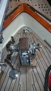 old manual windlass