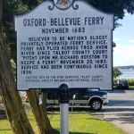 Oxford - Belleview Ferry sign