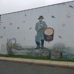 Fredericksburg memorial mural