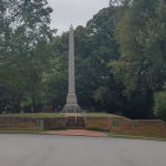 Mary Washington's burial monument